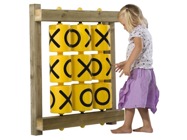 Zestaw do gry OXO na publiczne place zabaw