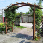 Pergola z łukiem, W=270cm
