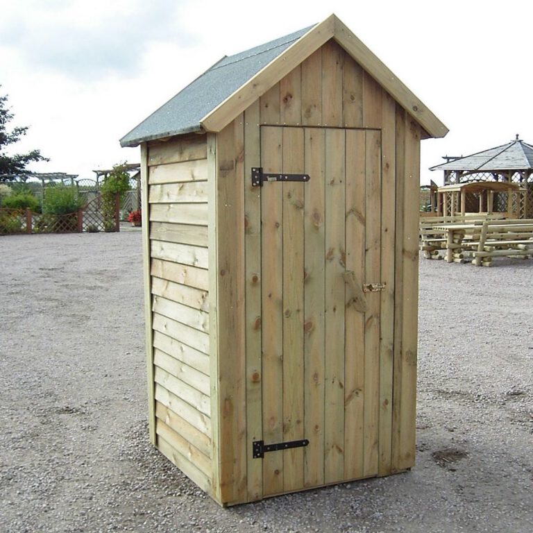 Domek narzędziowy / szopa / WC dwuspadowy kryty papą