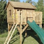 Domek na palach z werandą PIOTR