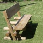 Ławka z oparciem BARNI