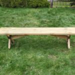 Ławka bez oparcia KASZUBSKA 200 cm