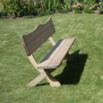 Ławka z oparciem KASZUBSKA